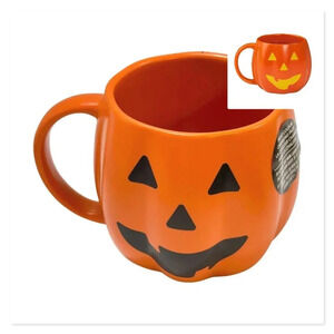 Tim Hortons Mug Limited Jack-O-Lantern Mug Color  Change Pumpkin 20 oz 2023 New